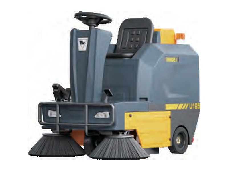 Chancee ride-on floor sweeper